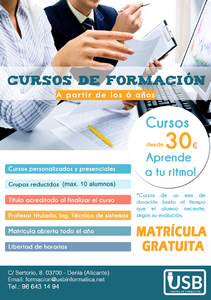 Cursos desde 30€